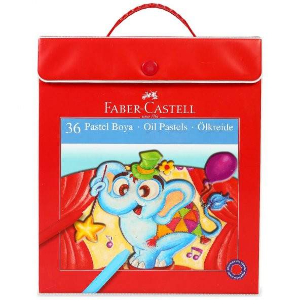 Faber Castell Pastel Boya 36 Renk Çantalı
