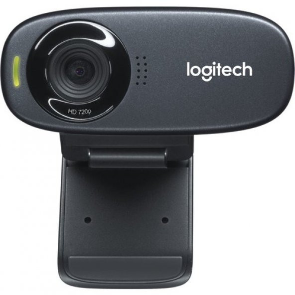 Logitech C310 960-001065 Mikrofonlu Webcam - Siyah
