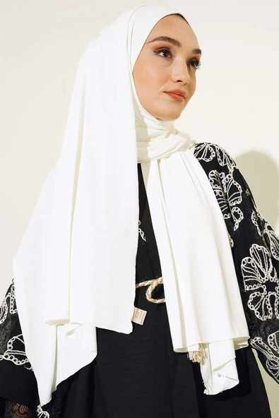 Düz Penye Şal Ekru ürün görseli 1