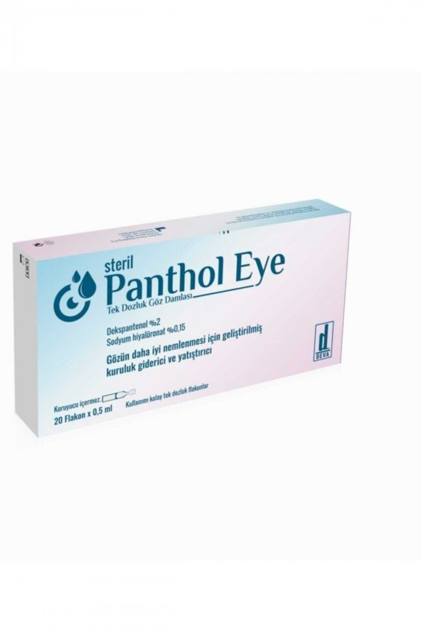 Panthol Eye Tek Dozluk Göz Damlası 0.5 Ml X20 Flakon