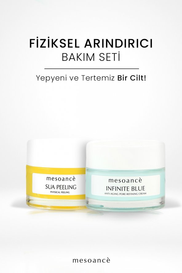 Mesoance Yaşlanma Karşıtı Nemlendirici Ve Siyah Nokta Önleyici Cilt Bakım Seti