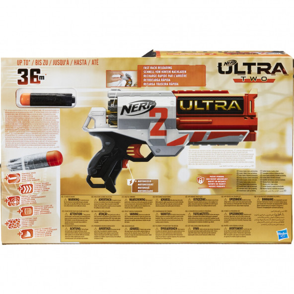 Nerf Ultra Two Tam Otomatik Dart Tabancası, 6 Ultra Dart - 4