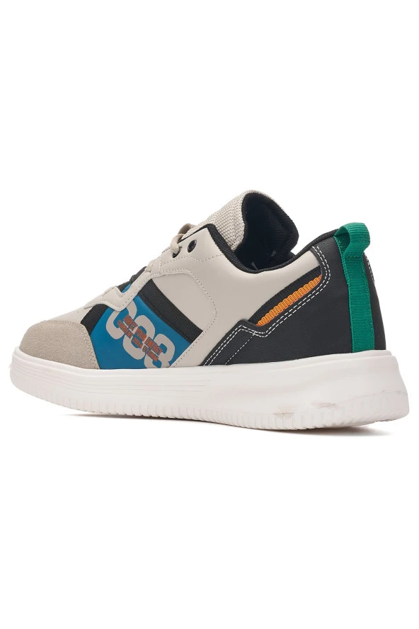 Günlük Erkek Sneaker Spor Ayakkabı Bağcıklı Kalın Taban Hafif Rahat Nefes Alabilen Yürüyüş 5334 - 6