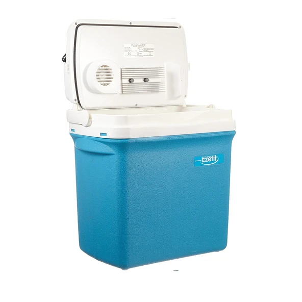 Ezetil E30 12V Taşınabilir Oto Buzdolabı – 30 Lt, Mavi - 2