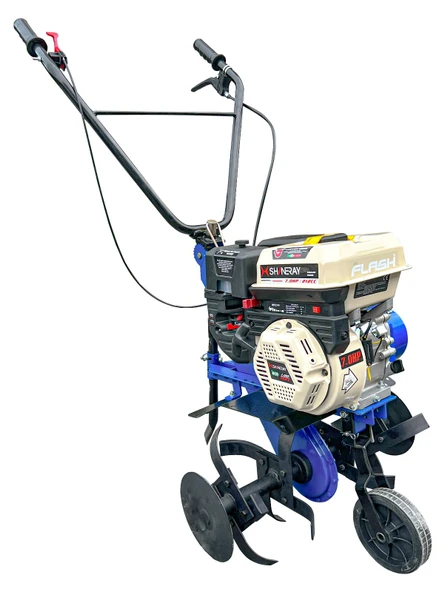 Flash 100 Benzinli Çapa Makinası 7 Hp SHINERAY Yeni Nesil Motor  1 İleri Vites 40-60 cm Çapa Genişl - 3