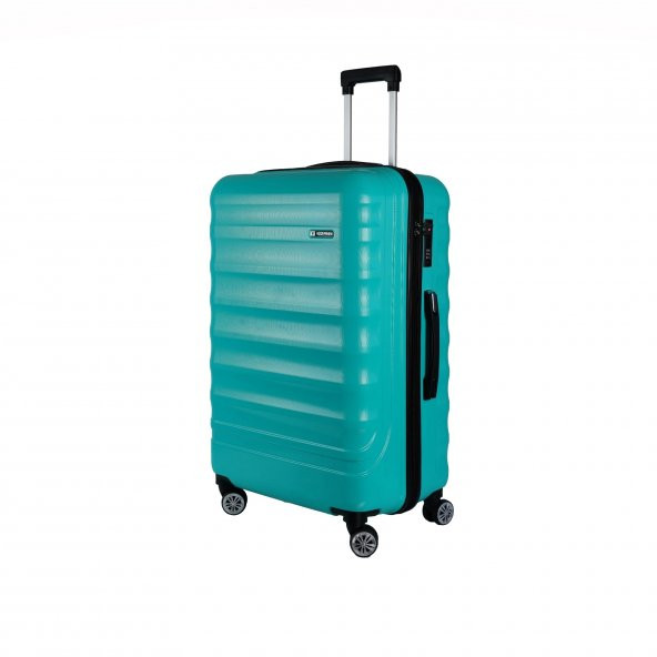 Vegmann Delphin Su Yeşili Büyük Boy Valiz