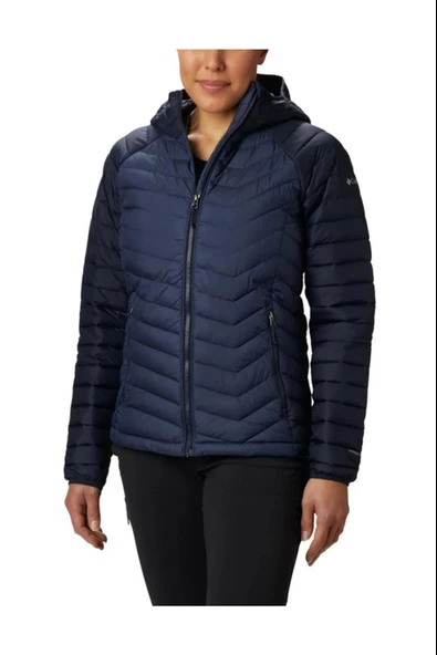 Columbia Powder Hooded Jacket Bayan Mont Wk1499-470