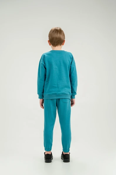 Gold Class Baskılı Unisex Çocuk Eşofman Takımı - 9