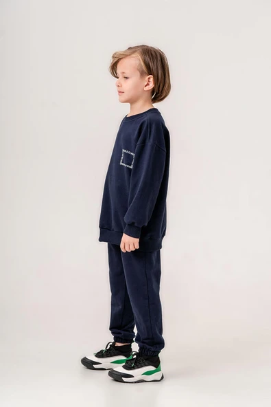 Gold Class Baskılı Unisex Çocuk Eşofman Takımı