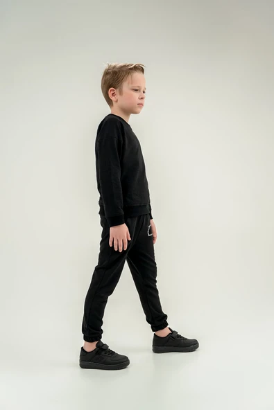 Gold Class Baskılı Unisex Çocuk Eşofman Takımı - 10