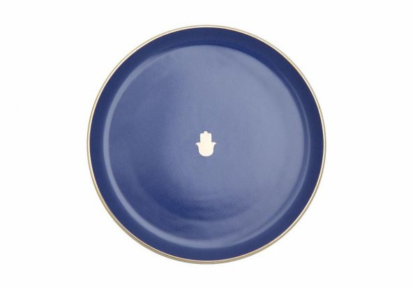 Porland Glamorous Lacivert Düz Tabak 20 cm 04A+PD21562