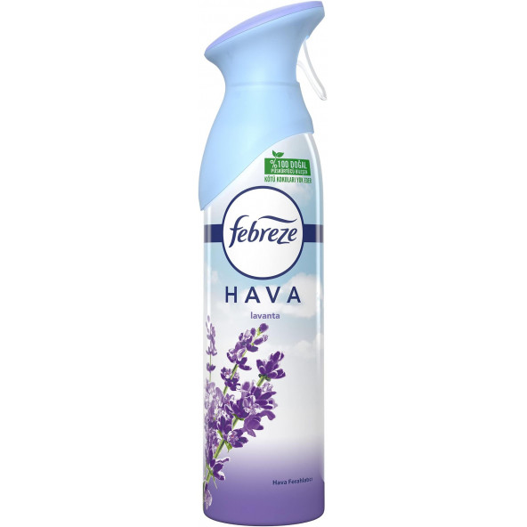 Febreze Hava Ferahlatıcı Sprey Oda Kokusu Lavanta Konforu, 300 ml