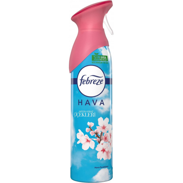 Febreze Hava Ferahlatıcı Sprey Oda Kokusu Japon Kiraz Çiçekleri, 300 ml