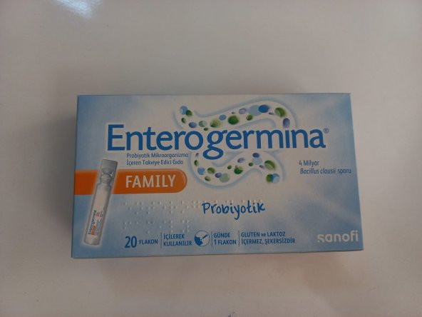 Enterogermina Probiyotik Family 20 Flakon