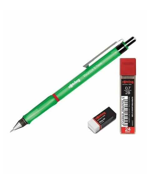 Rotring Visuclick Okul Seti Yeşil 0.7 mm
