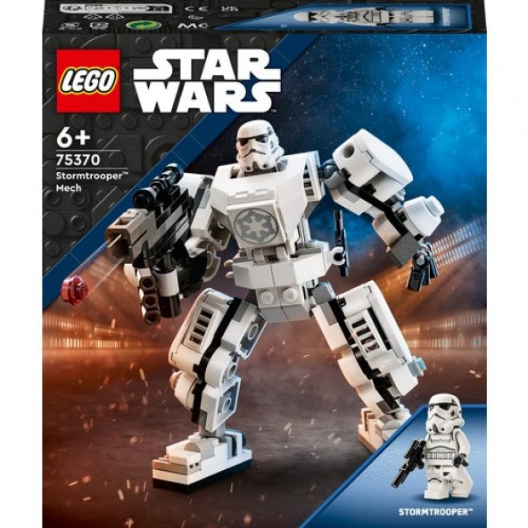 LEGO® Star Wars Stormtrooper™ Robotu 75370 - 6 Yaş ve Üzeri Star Wars Hayranı Çocuklar Için Yaratıcı Oyuncak Yapım Seti (138 Parça) - 3