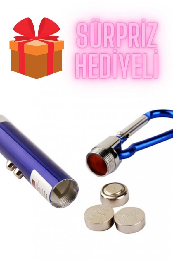 Sürpriz Hediyeli Kedi Oyuncağı Lazer Oyuncak Lazer Işığı - 2