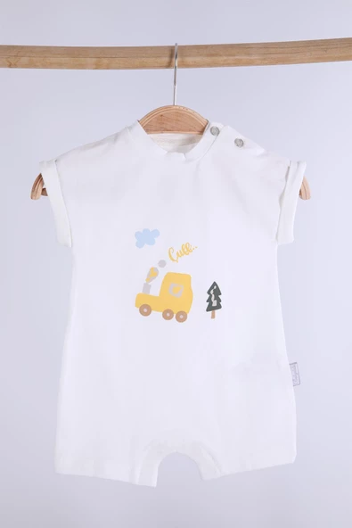 Babyhola Erkek Bebek Çocuk Tulum 2'li Set 13649 - 8