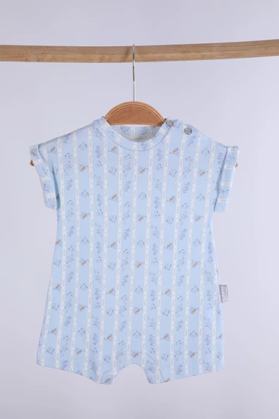 Babyhola Erkek Bebek Çocuk Tulum 2'li Set 13649 - 9