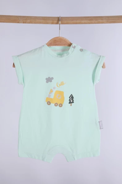 Babyhola Erkek Bebek Çocuk Tulum 2'li Set 13649 - 5