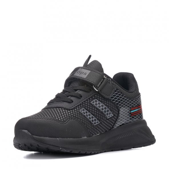 Albishoes Unisex Mevsimlik Cilt Yeni Sezon Cırtlı Anatomik Çocuk Günlük Sneaker Spor Ayakkabı - 2