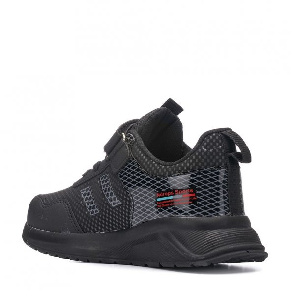 Albishoes Unisex Mevsimlik Cilt Yeni Sezon Cırtlı Anatomik Çocuk Günlük Sneaker Spor Ayakkabı - 3