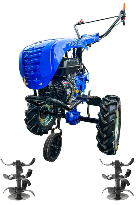 Flash 250 Briggs Stratton Amerikan Motorlu Benzinli Çapa Makinası Şanzımanlı 7 Hp 2+1 Vites - 2