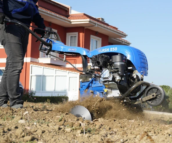 Flash 250 Briggs Stratton Amerikan Motorlu Benzinli Çapa Makinası Şanzımanlı 7 Hp 2+1 Vites - 3