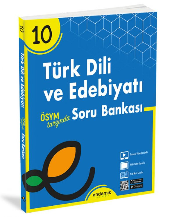 10.Sınıf Türk Dili Ve Edebiyatı Soru Bankası -  Endemik Yayınları