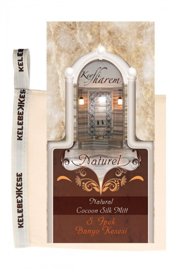Kelebek Hakiki Koza Ipeğinden 3lü Yüz Ve Banyo Kesesi, Nry Home & Lıfe - Resim 4