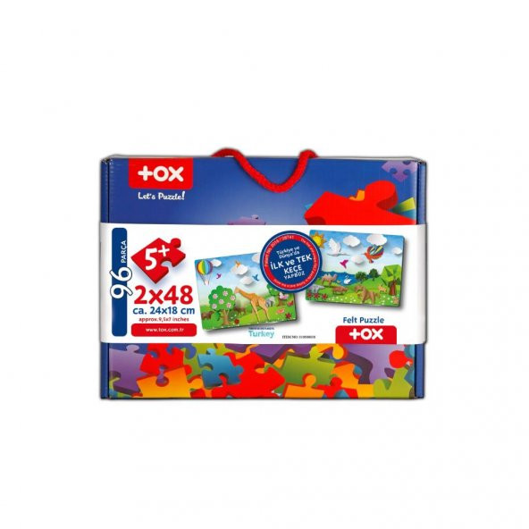 Origami 5+ Keçe Yapboz - 5 Yaş Puzzle T018 - 3