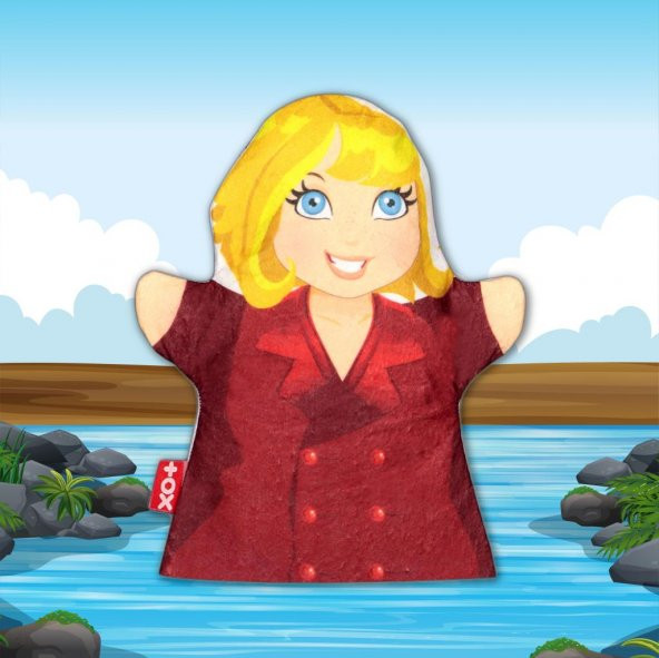 Anne Aile Bireyleri Keçe El Kukla T341 - Resim 5