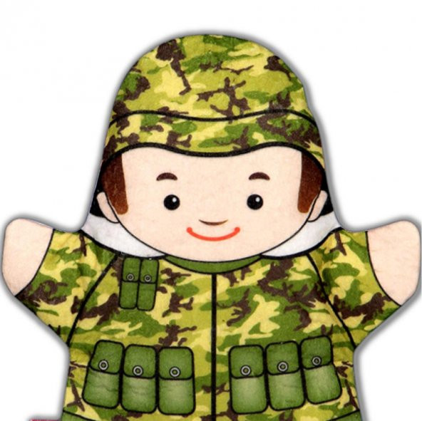 Asker Meslekler Keçe El Kukla T331 - Resim 3