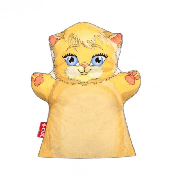 Kedi Evcil Hayvanlar Keçe El Kukla T313 ürün görseli 1