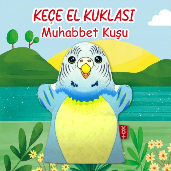 Muhabbet Kuşu Evcil Hayvanlar Keçe El Kukla T312 - Resim 2