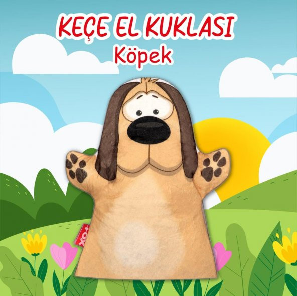 Köpek Evcil Hayvanlar Keçe El Kukla T319 - 2