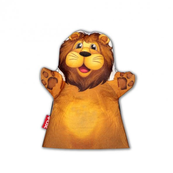 Aslan Vahşi Hayvanlar Keçe El Kukla T131 ürün görseli 1