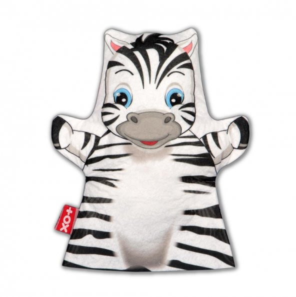 Zebra Vahşi Hayvanlar Keçe El Kukla T126 ürün görseli 1