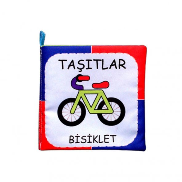Taşıtlar Kumaş Sessiz Kitap T050 - Bez Kitap