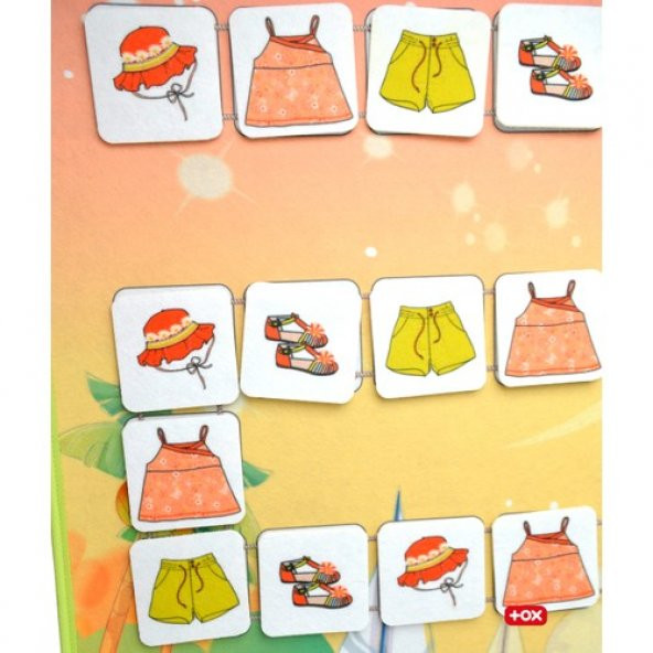 Sıradakini Biliyorum - Yaz Keçe Cırtlı Duvar Panosu - Resim 5