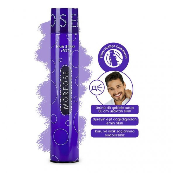 MORFOSE MEGA STRONGE SAÇ SPREYİ 400ML