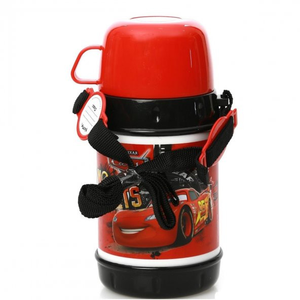 Hakan Çanta Disney Cars Arabalar Bardaklı Çelik Matara Suluk 78149 - 3