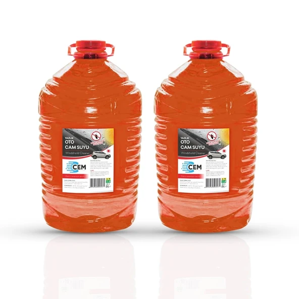 CEM CAR CARE Yazlık Cam Suyu 5 LT 2'Li Avantaj Paket - 2