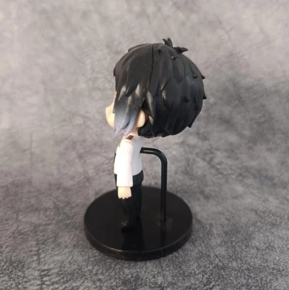 Figür Anime Bungou Stray Dogs Ryunosuke Akutagawa Karakter Figür Oyuncak Biblo 10 cm - Resim 3