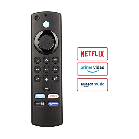 Ayt Weko Kl Amazon Fire Tv Af-V3 Netflix Prime Video Tuşlu Lcd Led Tv Kumandası - 2