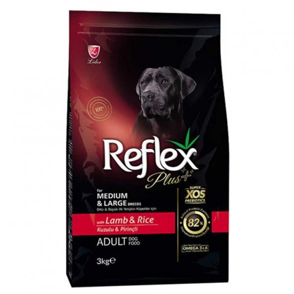 Reflex Plus Medium-Large Adult Lamb 3 Kg