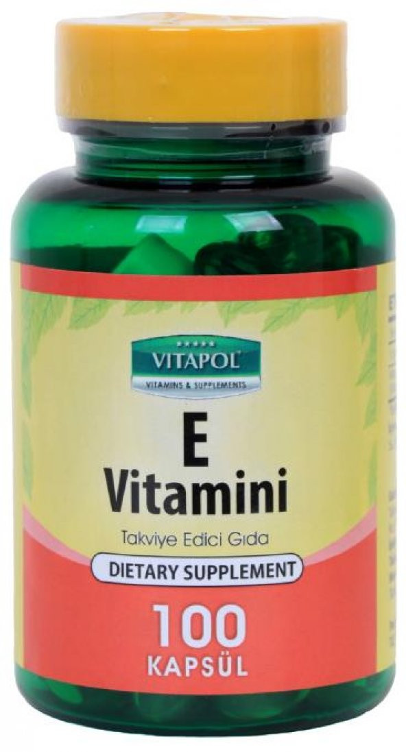 Vitapol E Vitamini 400 Iu 268 Mg 100 Kapsül