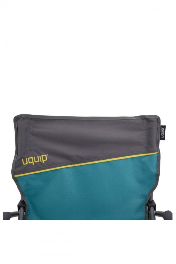 Uquip Roxy Yüksek Konforlu & Takviyeli Katlanır Kamp Sandalyesi Mavi - 3