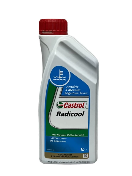 Castrol Radicool 4 Mevsimlik Mavi Antifriz 1 Litre 2 Adet ürün görseli
