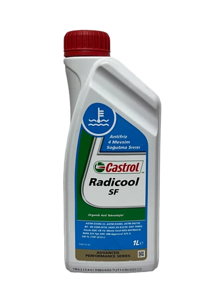 Castrol Radicool SF 4 Mevsimlik Kırmızı Antifriz 1 Litre 2 adet - Resim 2